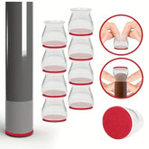 Silicone Chair Leg Floor Protectors Caps Pads